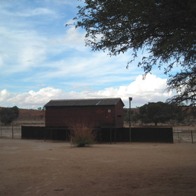 There is also a hide here, over-looking a small waterhole...