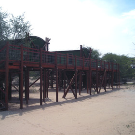 ... that are built high on stilts...