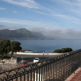 ...and most bedrooms have a balcony, overlooking the mountains and Walker Bay.