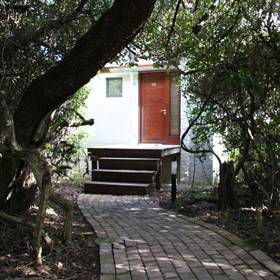 Their 11 free-standing, private suites spread over the reserve...