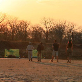 Walk out to your Luwi Riverbed Sleepout in the company of your scout and guide.