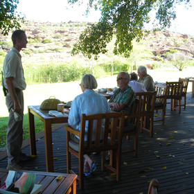 Bushmans Kloof offers a wide range of different dining venues...