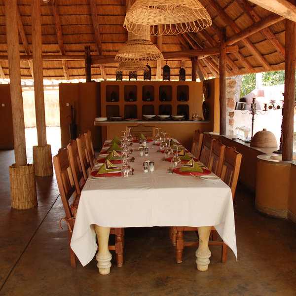 However, lunch will always be served in the shade...