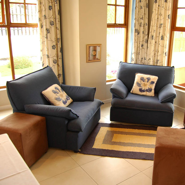 ...and comfy armchairs for relaxing with a book.