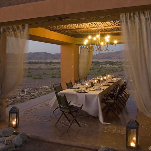... or under the starry African sky.