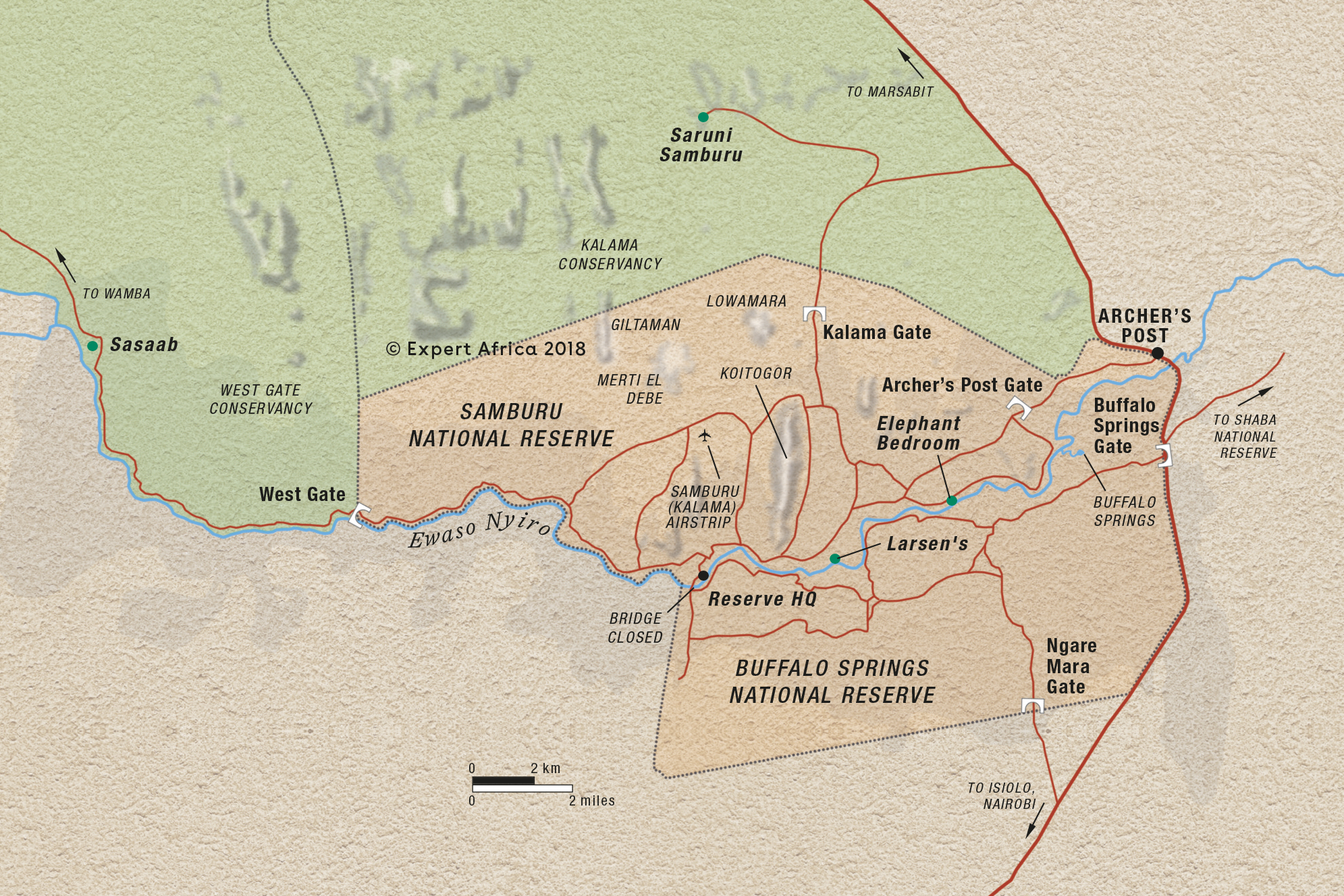 Reference map