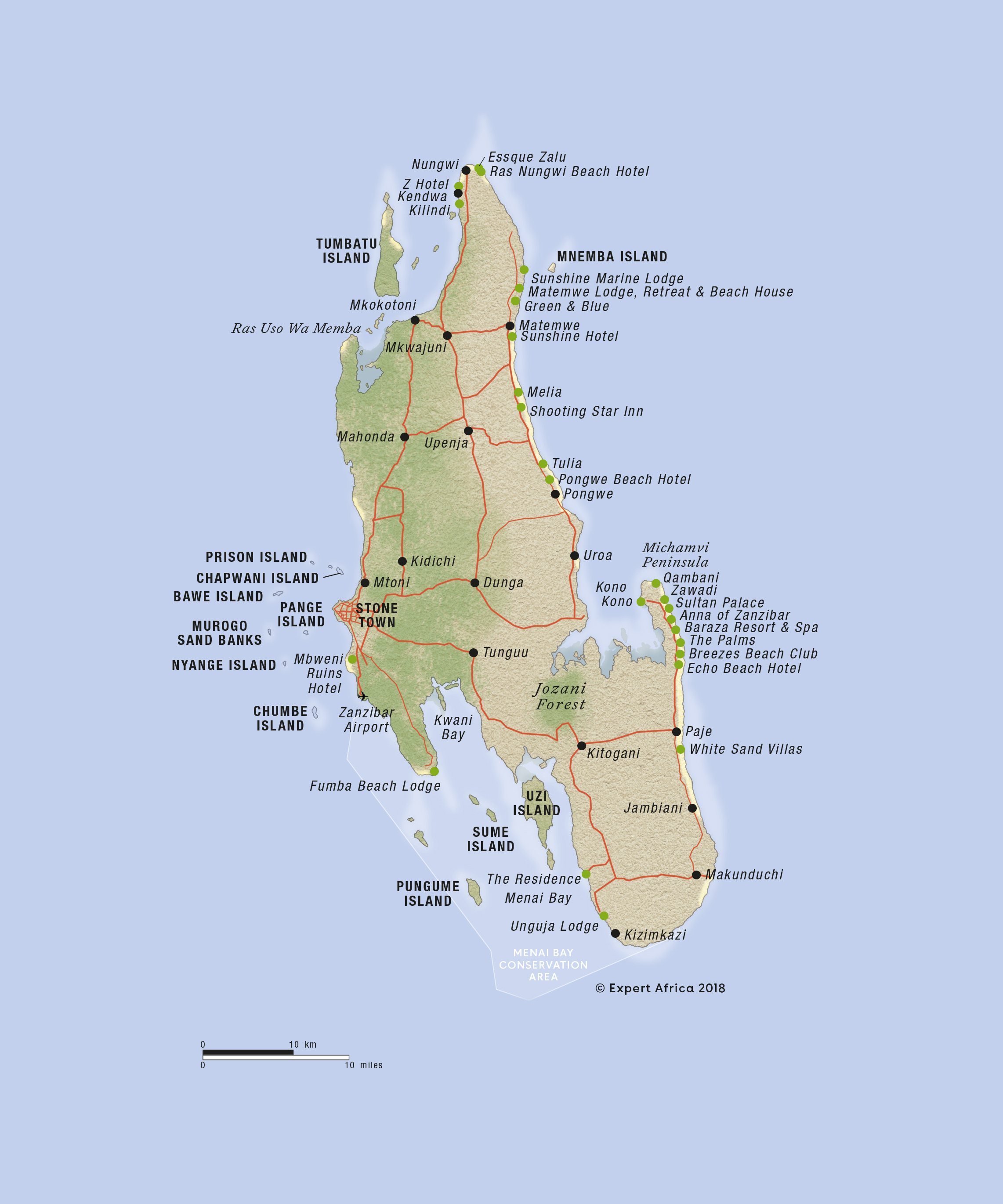 zanzibar travel plan