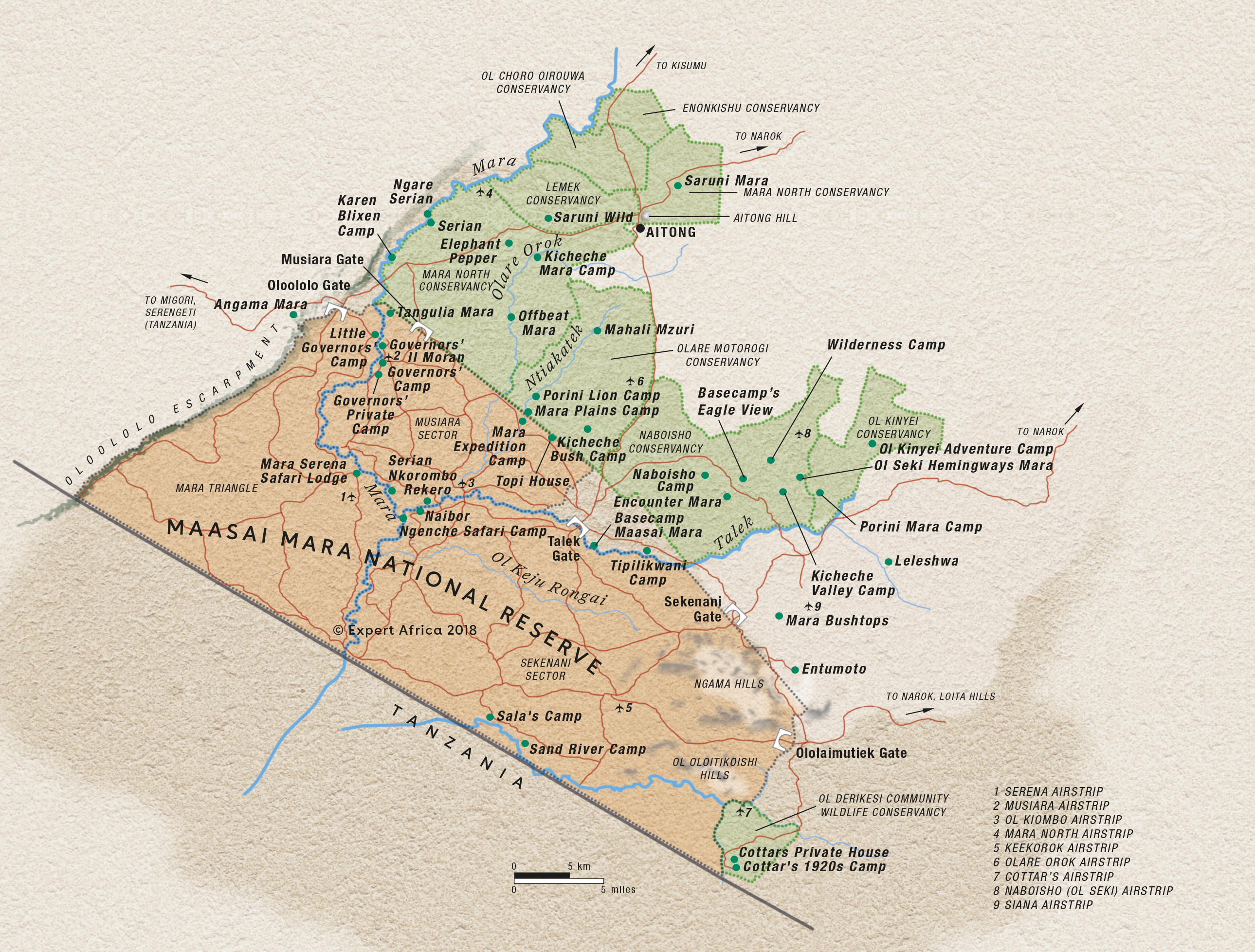 Reference map