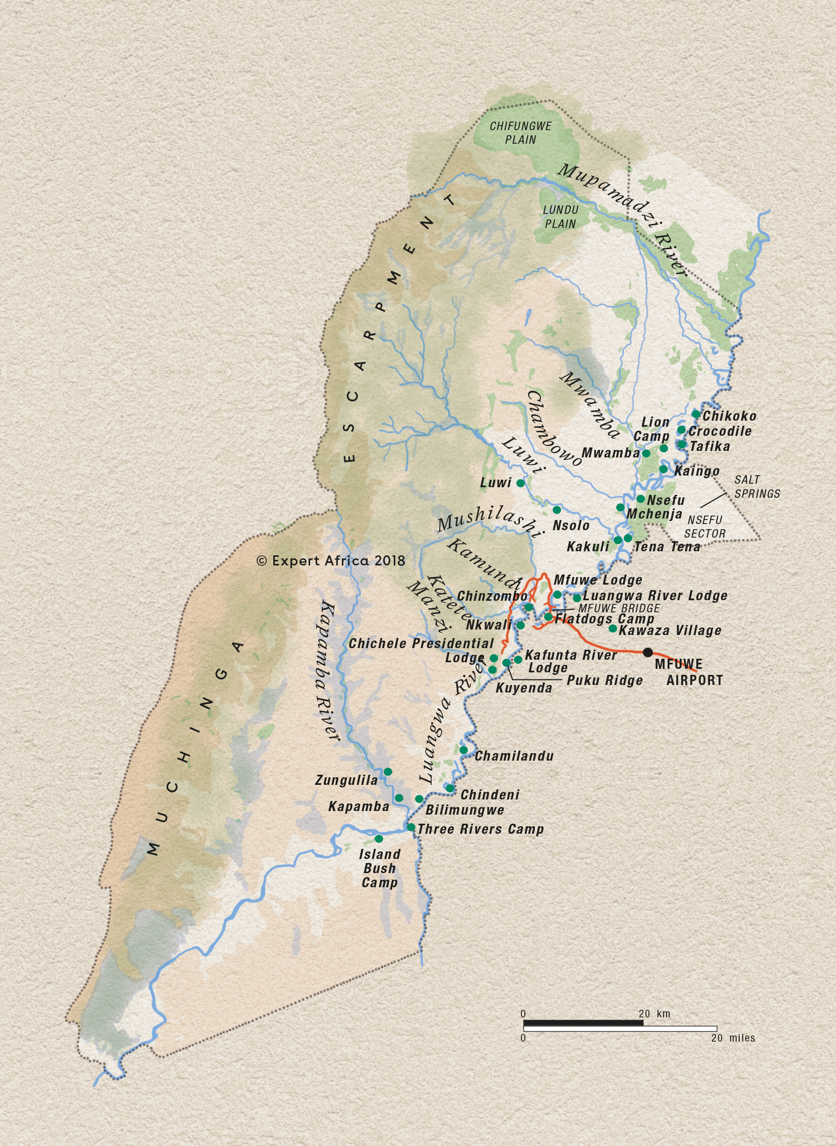 Reference map