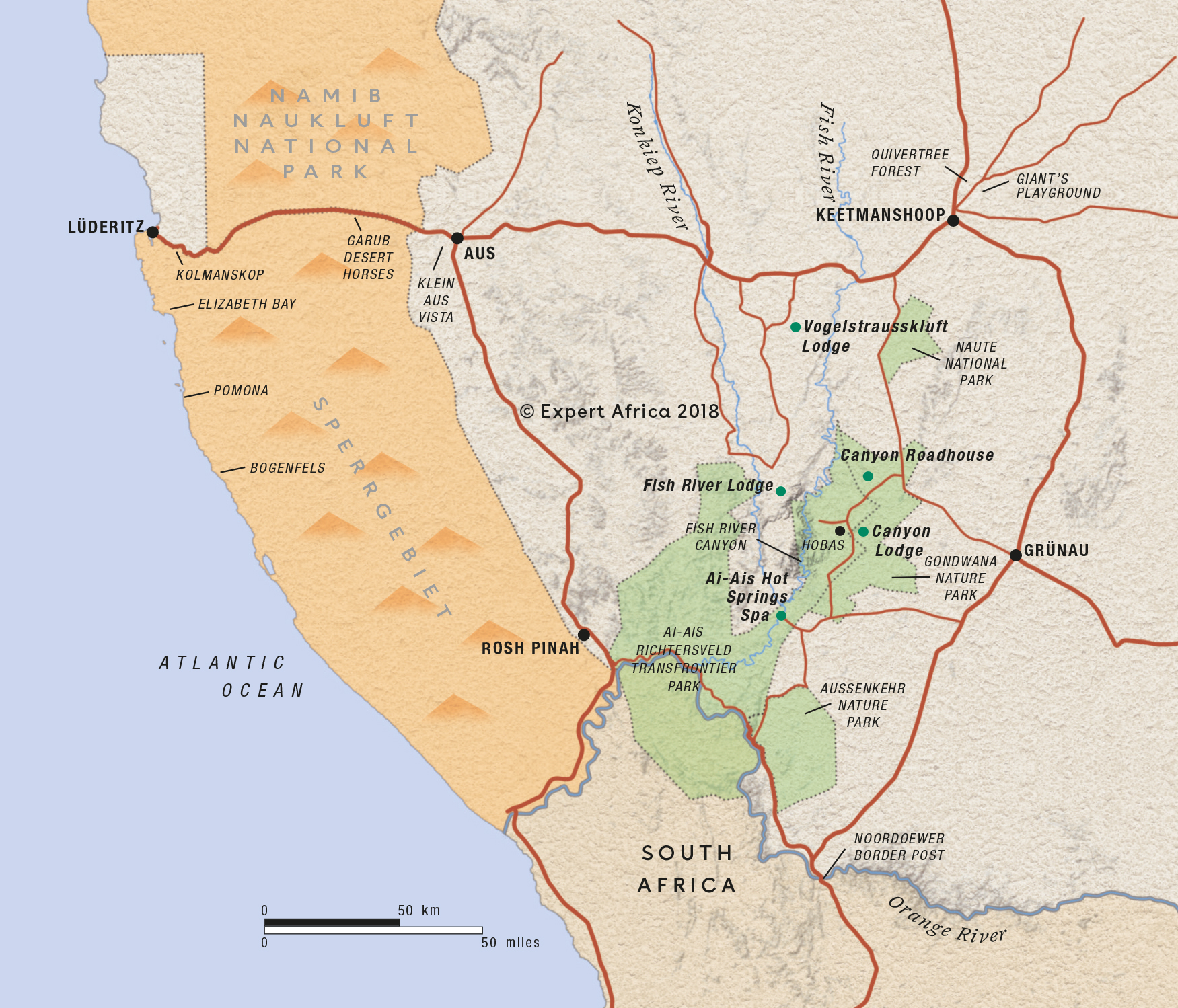 Reference map