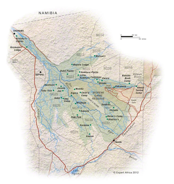 Reference map