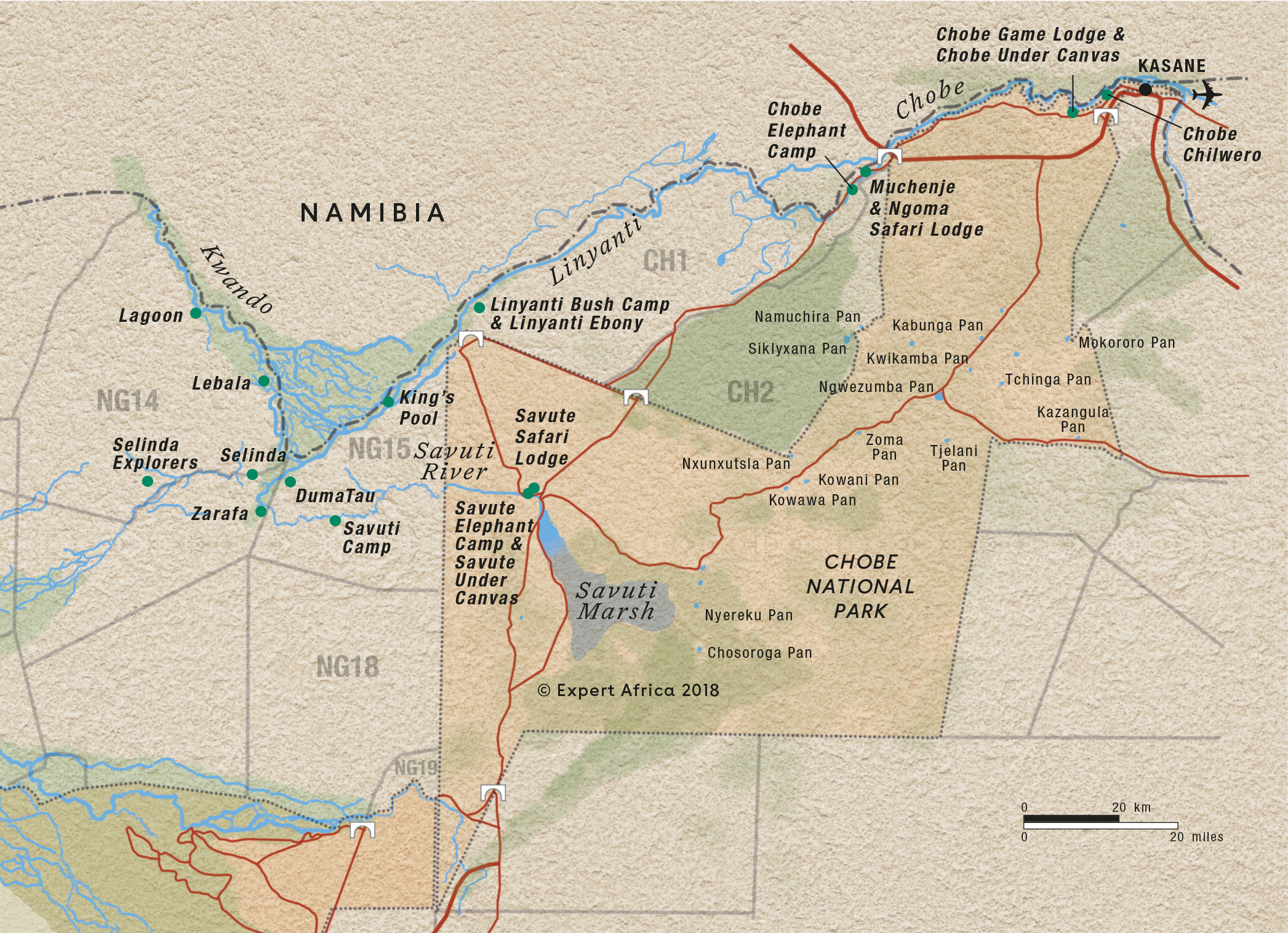 Reference map