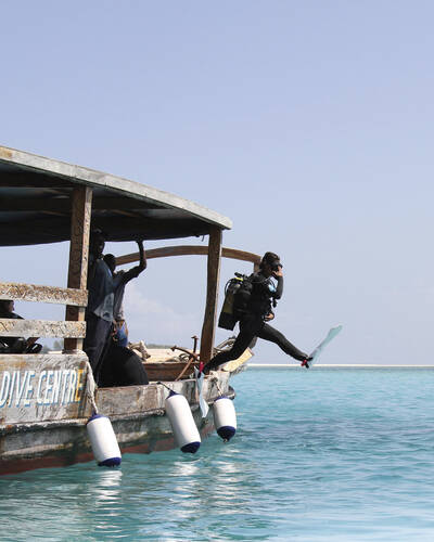 Diving & snorkelling in Zanzibar