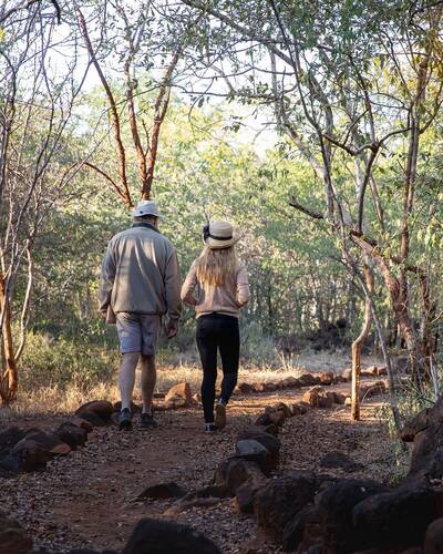 Walking in Zambia
